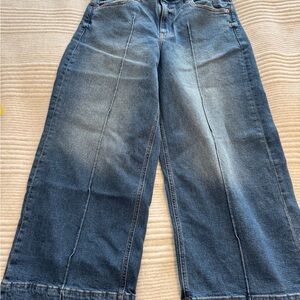 GAP High Rise Stride Ankle Jeans - Blue Size 31